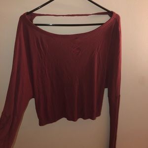 Maroon blouse